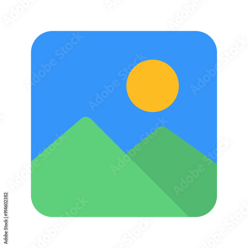 picture flat icon