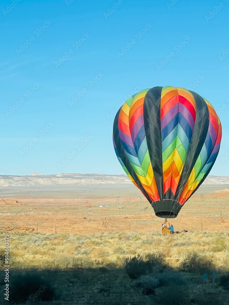 Naklejka premium hot air balloon