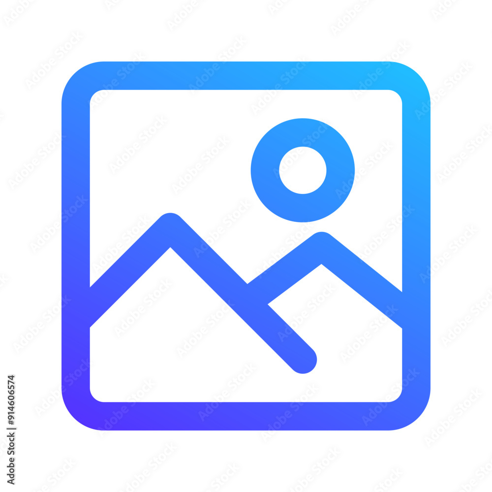 picture gradient icon