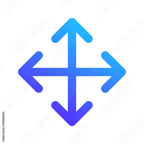 move gradient icon