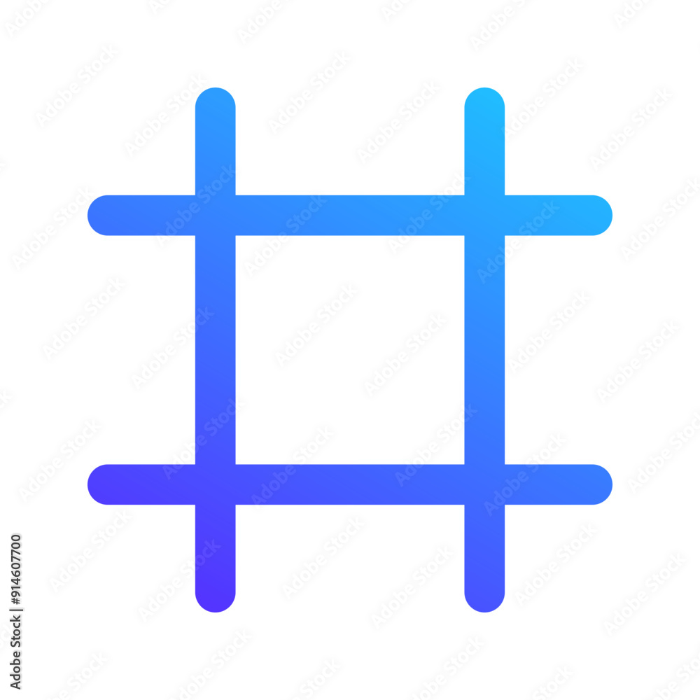 frame gradient fill icon