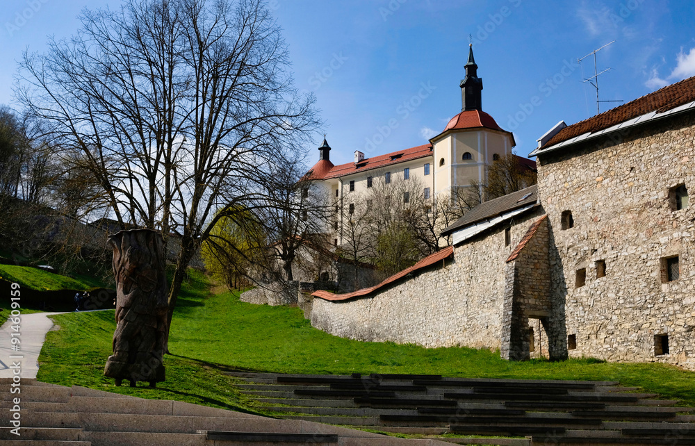 The Castle of Škofja Loka (Skofja Loka) dating from the thirteenth century is one of the most beautiful and well-preserved castles in Slovenia The Castle of Škofja Loka (Skofja Loka) dating from the thirteenth century is one of the most beautiful and well-preserved castles in Slovenia