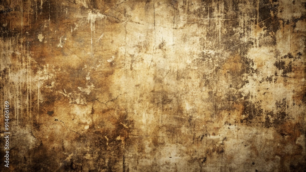 Obraz premium Dirty grunge background. The monochrome texture is old. Vintage worn pattern. The surface is covered with scratches. 