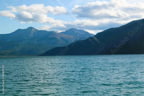 lake in the mountains of Alaska