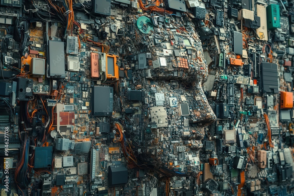 Electronic Wasteland: A Mountain of Discarded Technology Reflects Our Throwaway Digital Culture Electronic Wasteland: A Mountain of Discarded Technology Reflects Our Throwaway Digital Culture