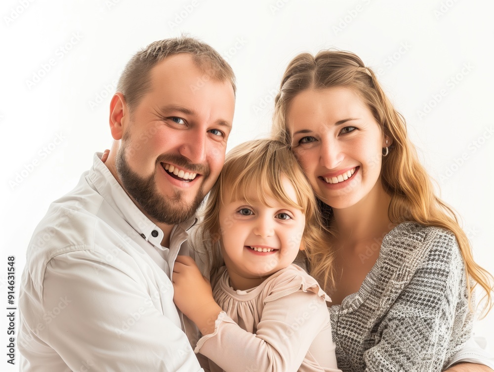 Family father mother son daughter kid studio photo white background Family father mother son daughter kid studio photo white background