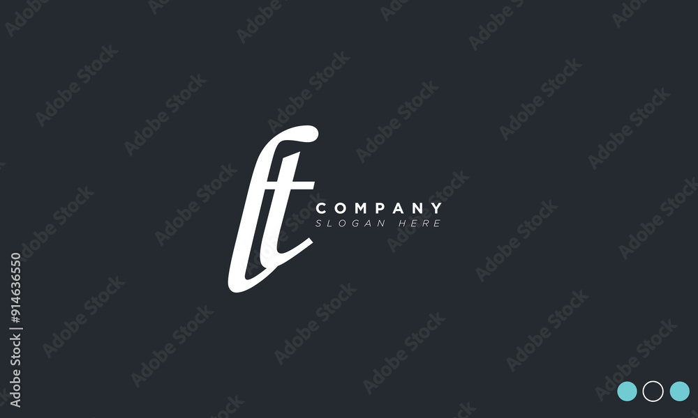 CT Alphabet letters Initials Monogram logo TC, C and T CT Alphabet letters Initials Monogram logo TC, C and T