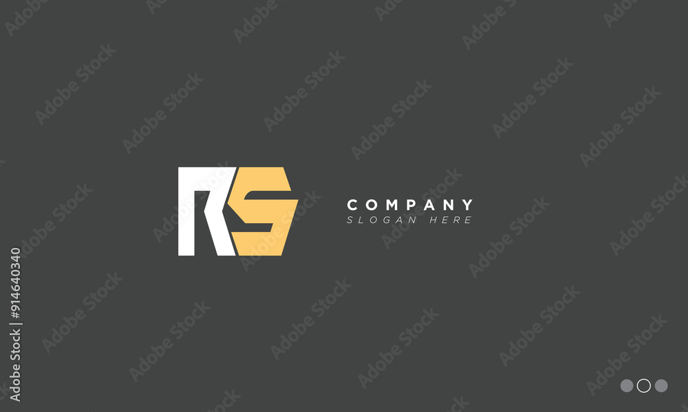 RS Alphabet letters Initials Monogram logo SR, R and S RS Alphabet letters Initials Monogram logo SR, R and S
