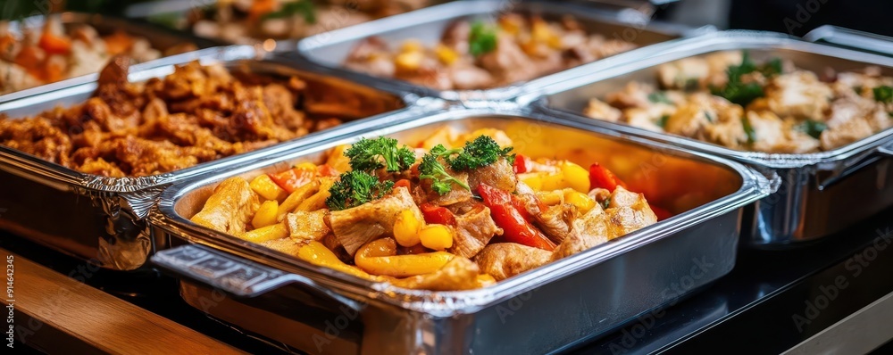 Thanksgiving meal prep, vibrant colors, delicious dishes, close-up, inviting Thanksgiving meal prep, vibrant colors, delicious dishes, close-up, inviting