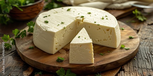 delicious chhena cheese  photo