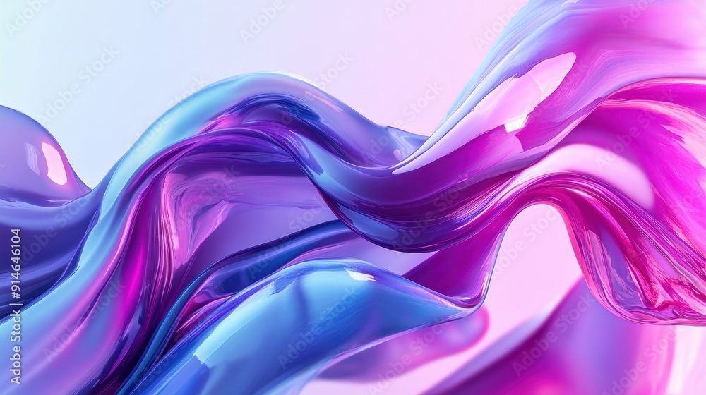 Fototapeta premium Abstract Liquid Swirls