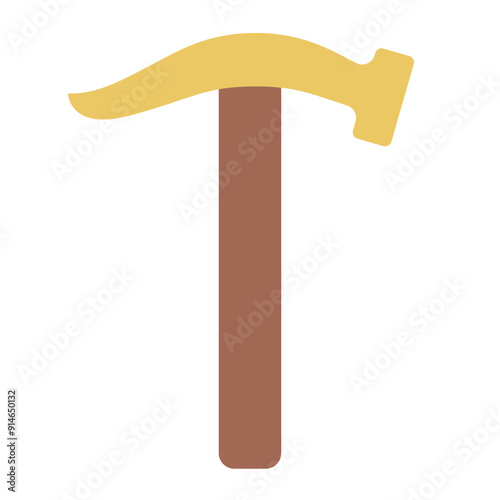Hammer tool used by shoemakers for striking and driving nails.
