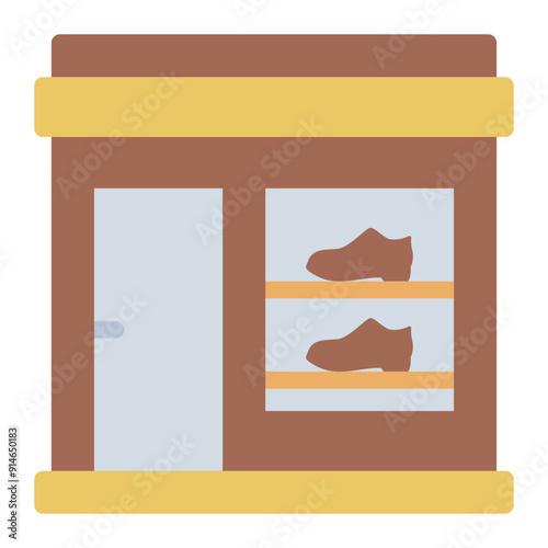 Shop where shoes and shoemaker tools are sold.