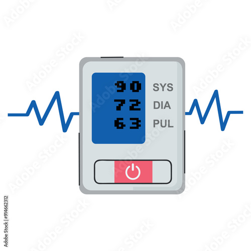 Low blood pressure icon clipart avatar logtotype isolated vector illustration