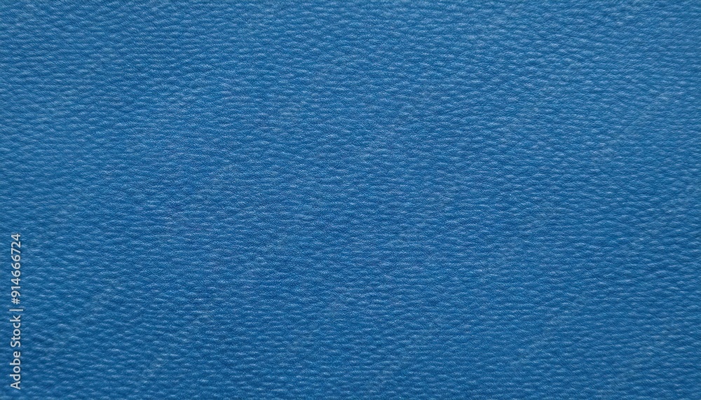 Blue Textured Faux Leather Material for Upholstery
