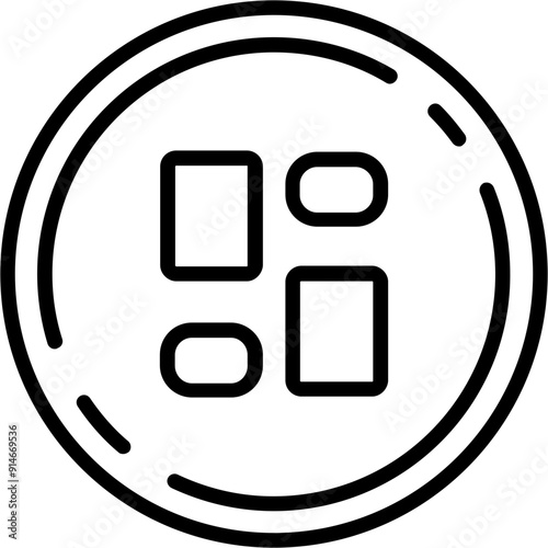 Top alignment Icon