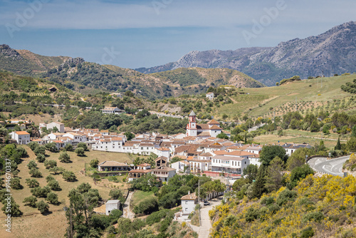 A mountain village in Andalusia. photo