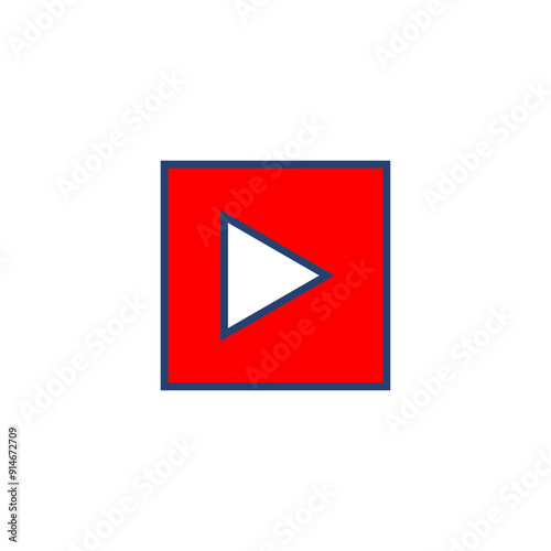 Free Download Play Icon vector. Play button vector icon - GFXLoad