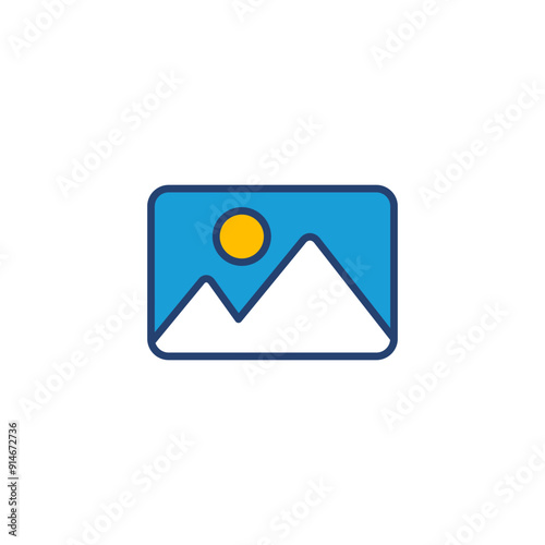 Free Download Picture icon vector. photo gallery icon symbol - GFXLoad
