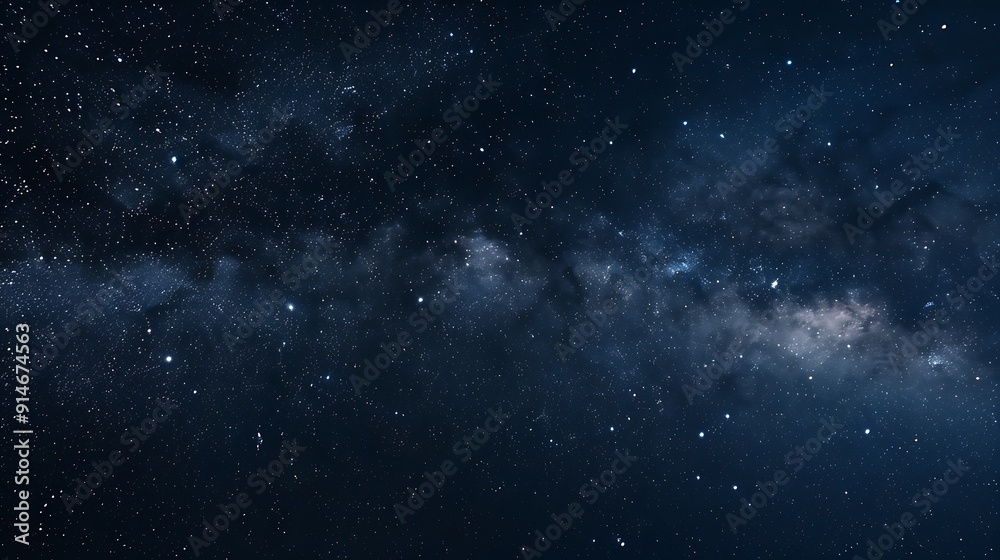 Fototapeta premium Milky Way Galaxy at Night