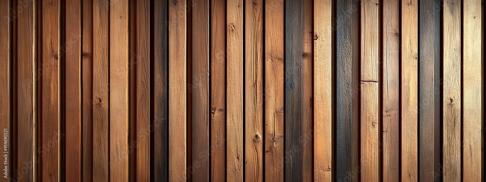 Vertical slats on wooden wall natural wood paneling texture for interior design Vertical slats on wooden wall natural wood paneling texture for interior design