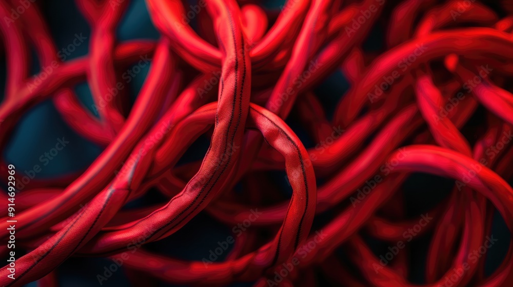 Picture of a Wound-up Cord Picture of a Wound-up Cord