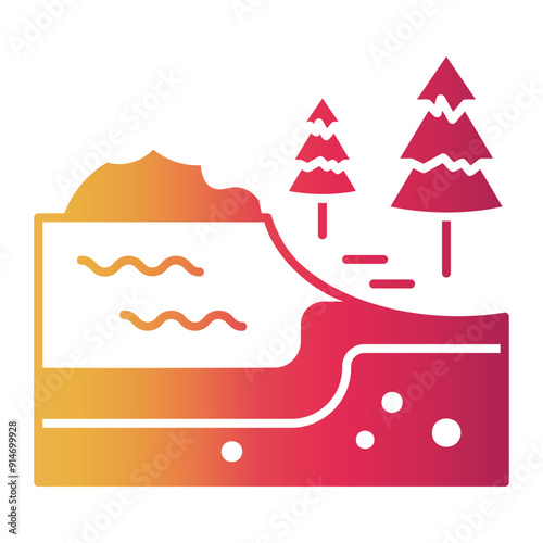 water Gradient icon