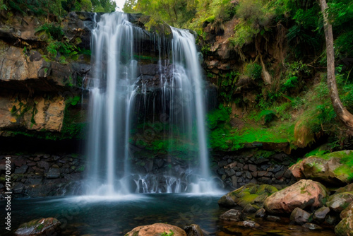 hermosa cascada 