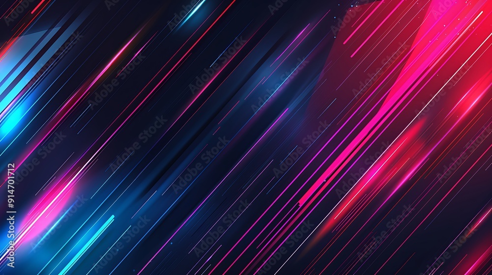 Abstract Neon Lights Background Abstract Neon Lights Background
