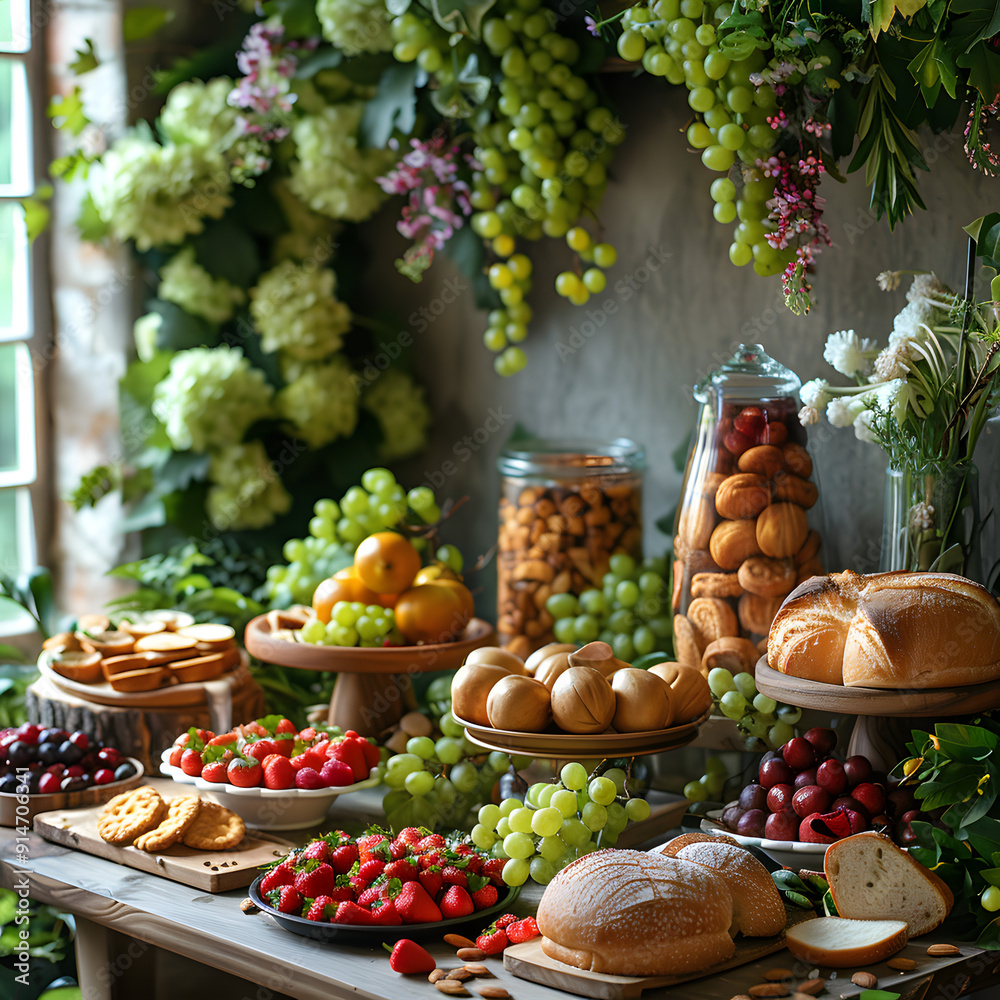 Fruit and Bread Spread Fruit and Bread Spread