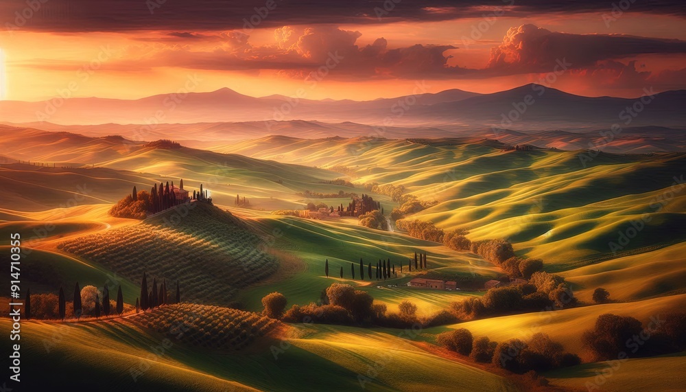 Obraz premium tropical island with palm trees