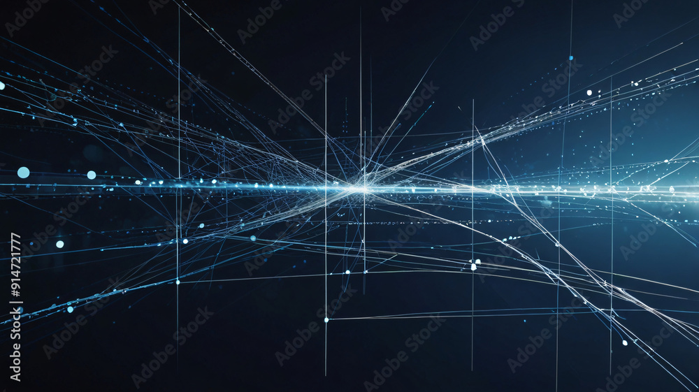 abstract background with connected lines and dots,modern technology theme abstract background with connected lines and dots,modern technology theme