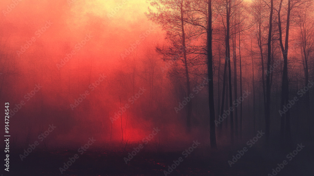 Striking Red to Black Gradient Design Striking Red to Black Gradient Design