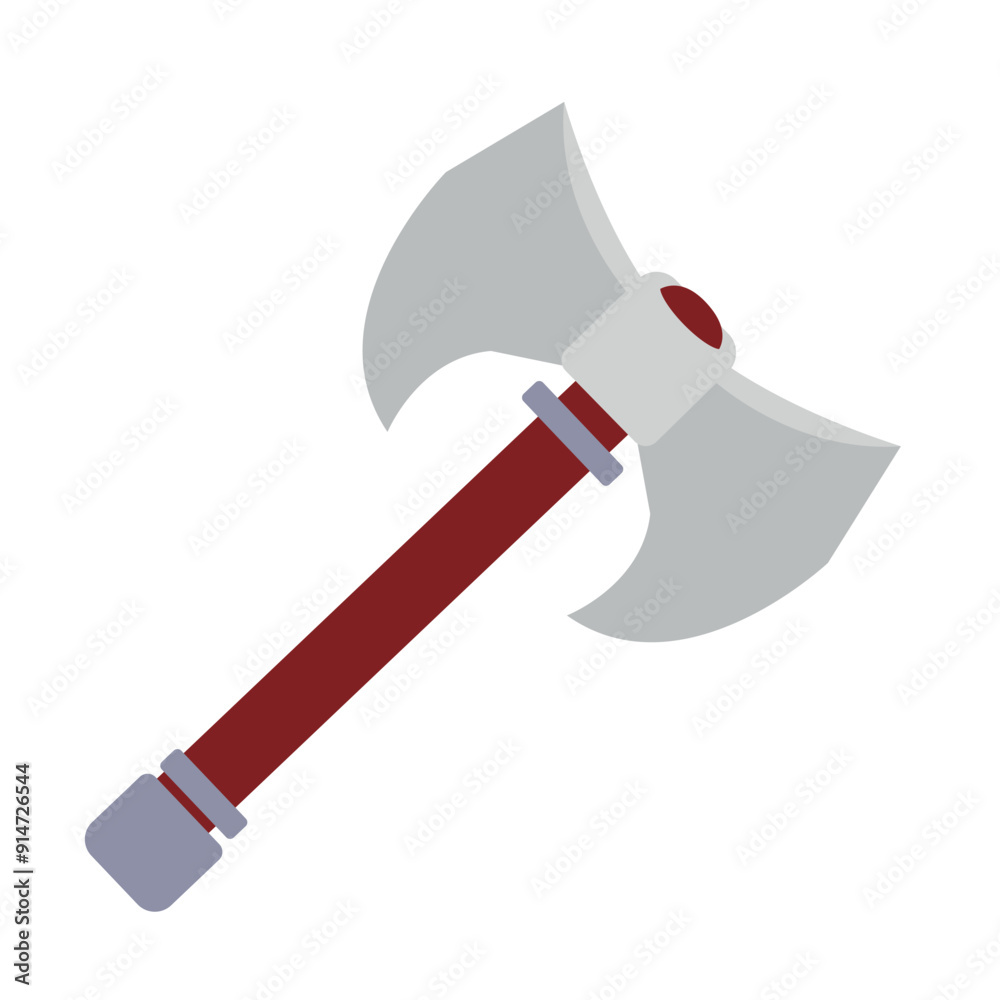 Medieval Viking weapon icon Vector Medieval Viking weapon icon Vector