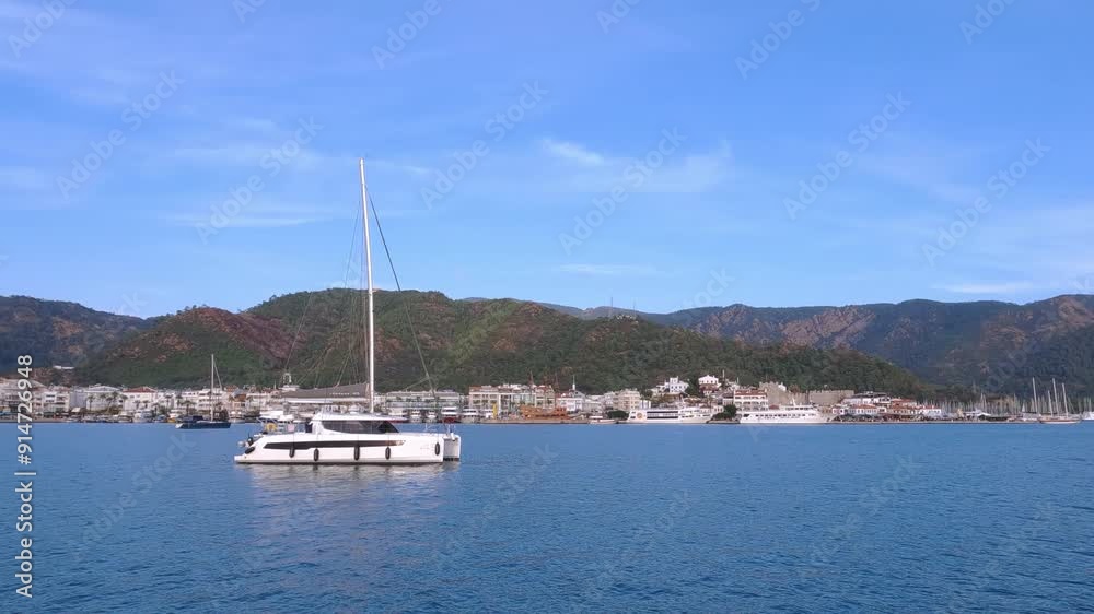 Yacht Trip Along The Coast Of Marmaris, Turkey Yacht Trip Along The Coast Of Marmaris, Turkey