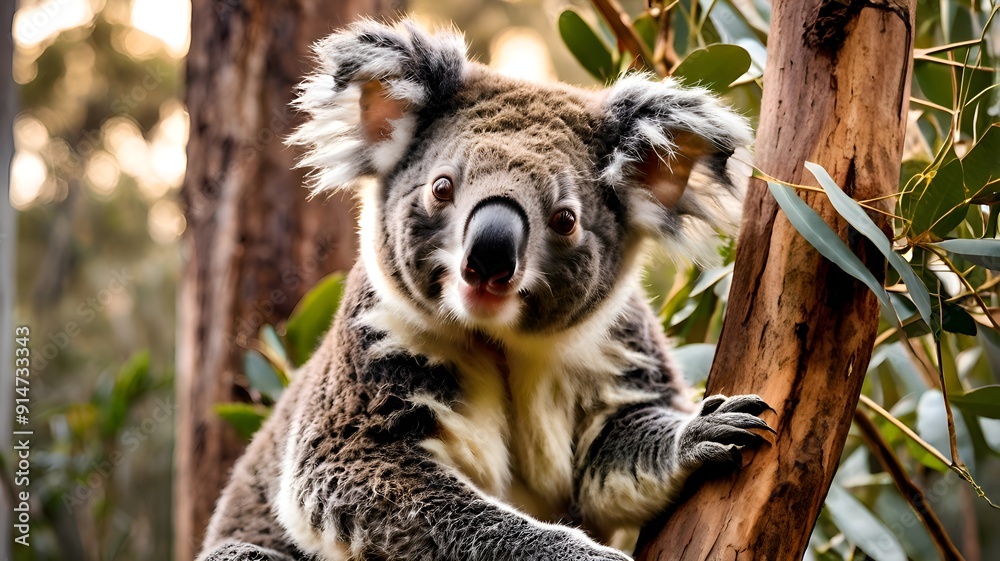 lemur on tree lemur on tree