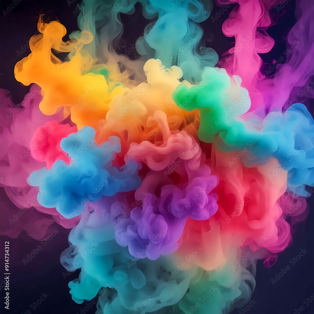 Colorful background, Generative Ai Colorful background, Generative Ai