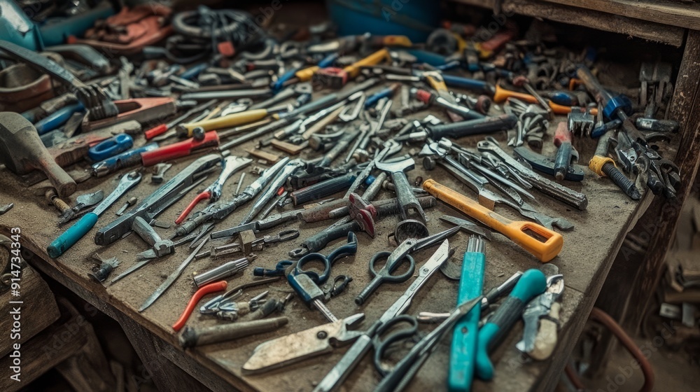 Fototapeta premium office, paper, pattern, vector, seamless, pencil, school, tool, clip, business, color, illustration, design, colorful, scissors, objects, equipment, symbol, note, metal, music