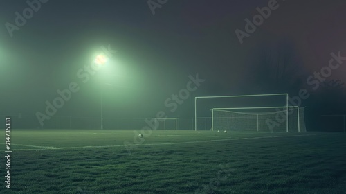 Soccer stadium concept is gloomy.