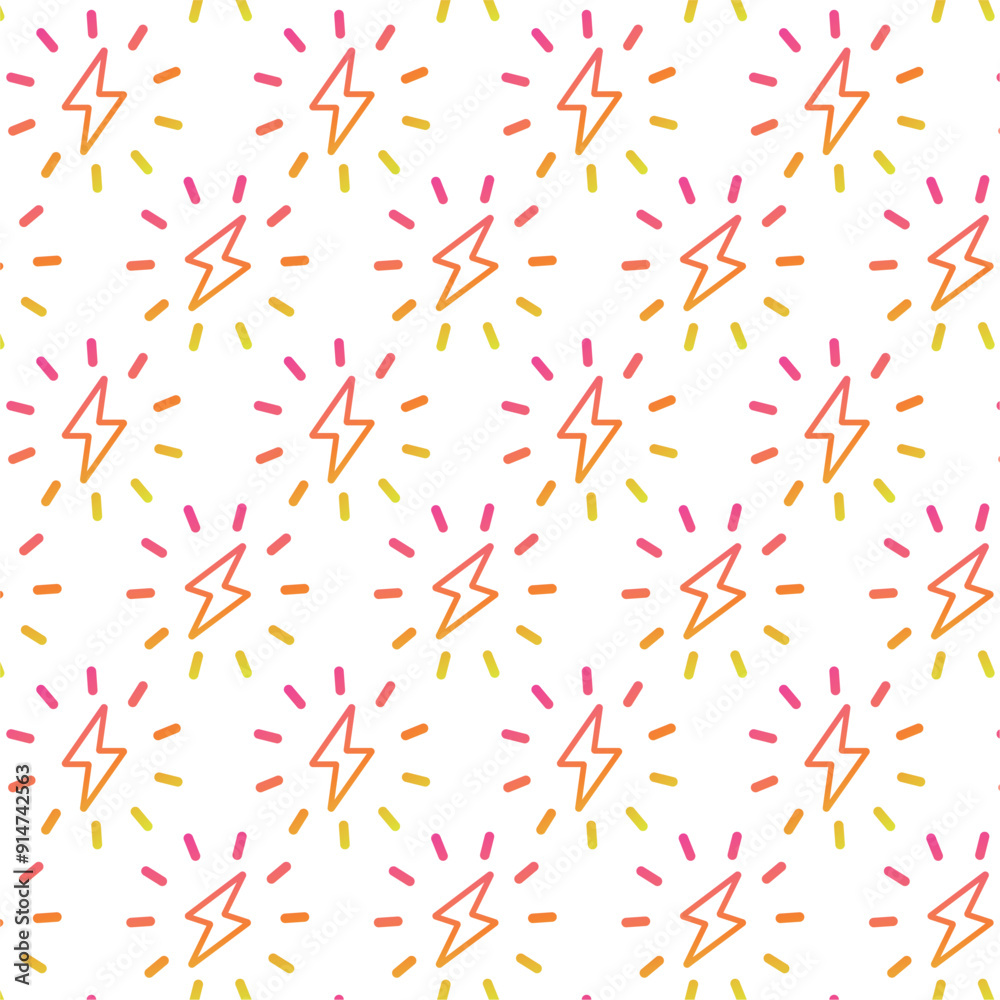 Charge icon Pattern background Vector Charge icon Pattern background Vector