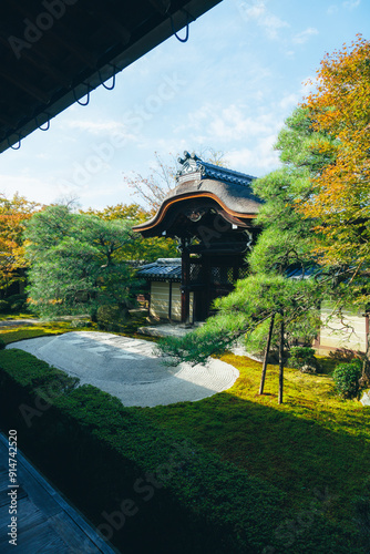 Obraz na płótnie 京都の神社 w salonie