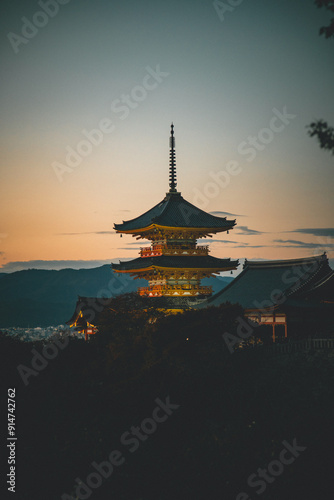 Obraz na płótnie 京都の風景 w salonie
