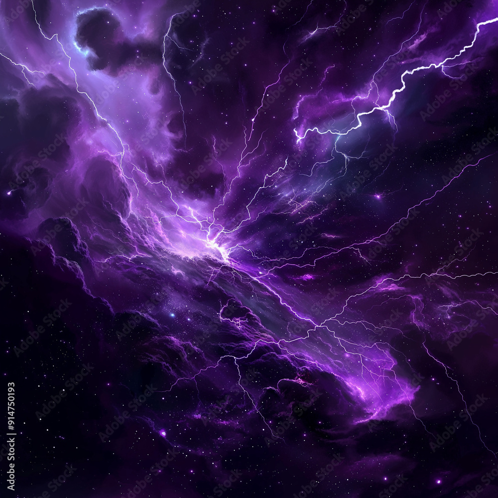 Obraz premium Glowing Lighting Electricity captured Seamless Pattern Collection Digital Download 