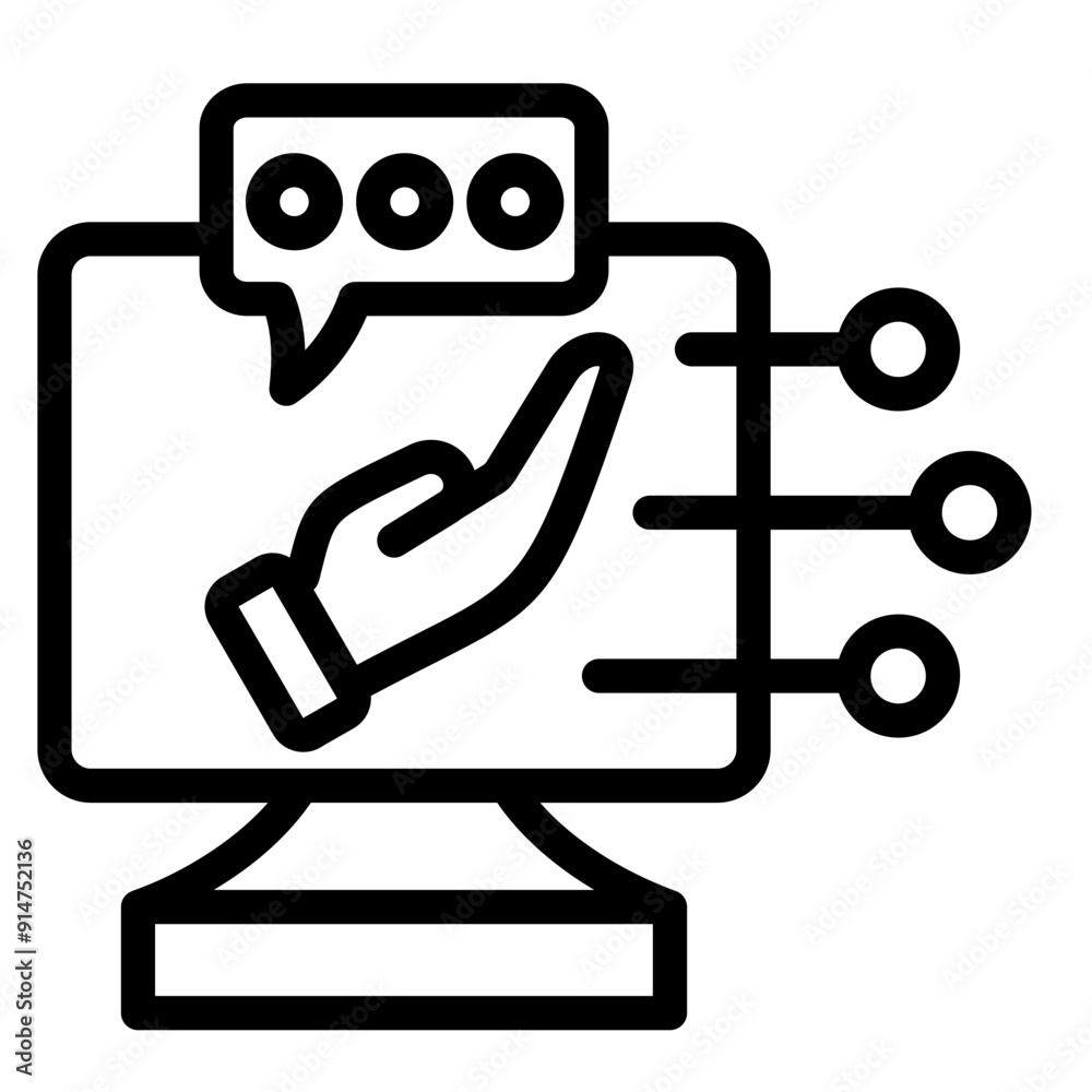 Digital Assistants Icon Digital Assistants Icon