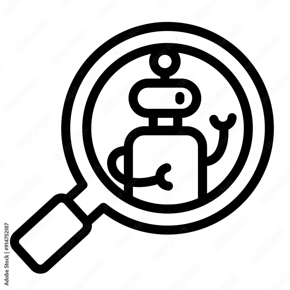 Robotic Agents Icon Robotic Agents Icon