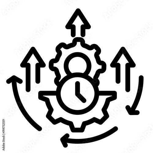 Process Efficiency Icon