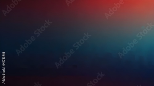 Gradient background from red and blue glow Generative AI