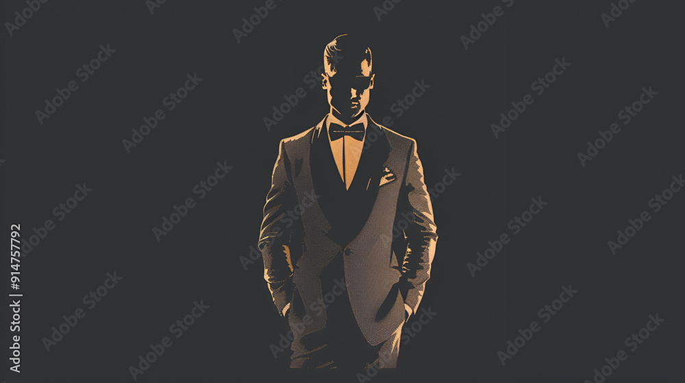 photorealistic image of a man's suit jacket, tailored to perfection from luxurious wool fabric, featuring a classic herringbone pattern and subtle pinstripes. photorealistic image of a man's suit jacket, tailored to perfection from luxurious wool fabric, featuring a classic herringbone pattern and subtle pinstripes.