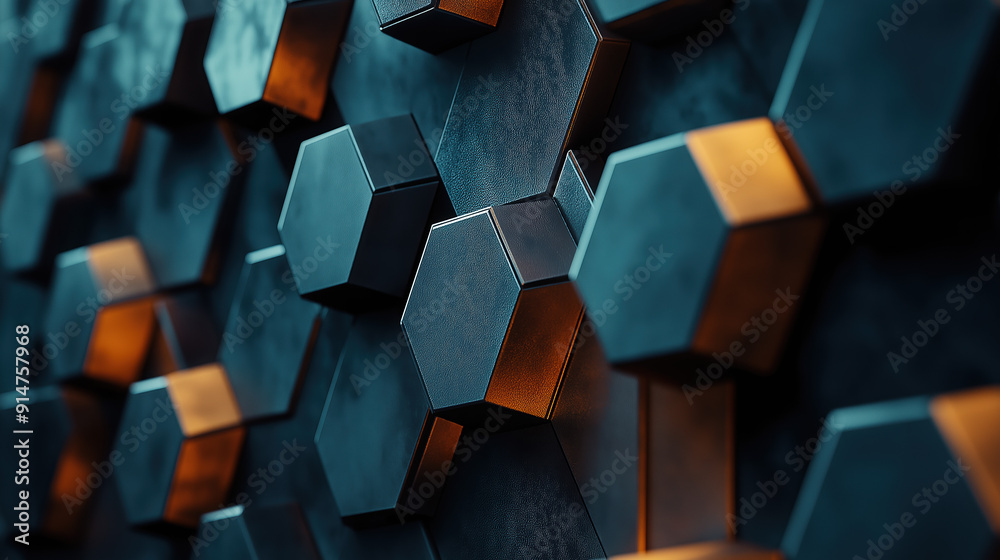 hexagon shape background hexagon shape background