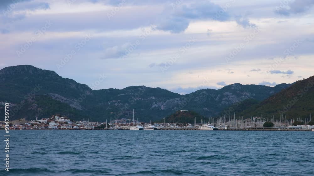 Yacht Trip Along The Coast Of Marmaris, Turkey Yacht Trip Along The Coast Of Marmaris, Turkey